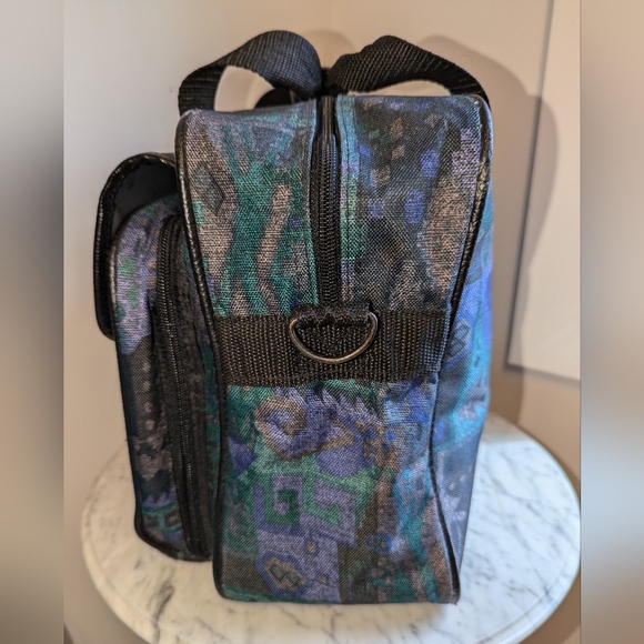 Vintage Aztec Print Carry On Travel Bag - Picture 5 of 9